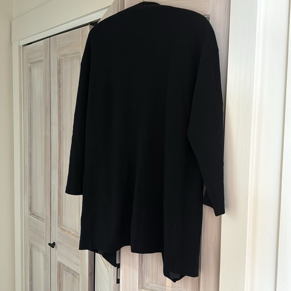 Vintage Paul Alexander wool duster from 1980s with black cording and beadwork - Picture 3 of 5